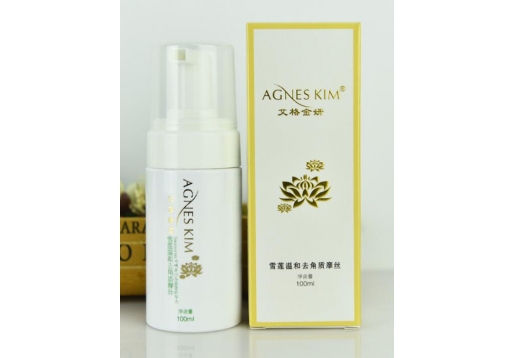 艾格金妍 雪莲温和去角质摩丝100ml 图片