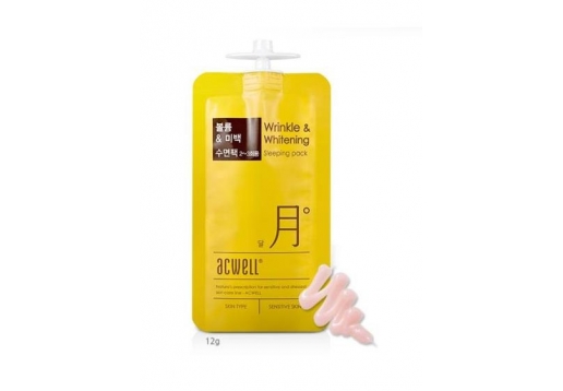艾珂薇 美白抗皱睡眠面膜（星期一 • 月）12g图片