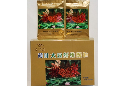 爱诗伦思 荷叶大豆纤维颗粒10克*15袋/盒 排毒瘦身清宿便 加快肠道蠕动图片