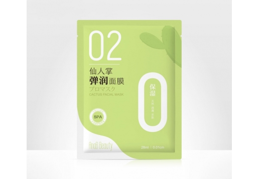 爱伊肤 仙人掌弹润补水保湿面膜10片装图片