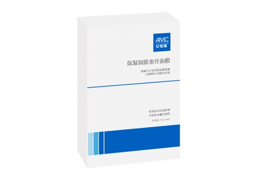 安敏滋 保湿润肌蚕丝面膜25g*6片图片