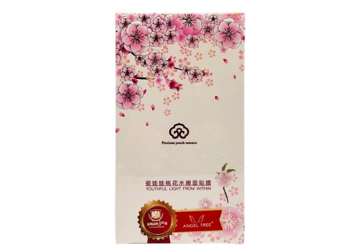 安植 水记忆瓷娃娃桃花水嫩面贴膜5片图片