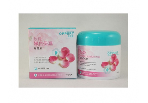 澳佩尔 玫瑰嫩白保湿身体霜250g图片