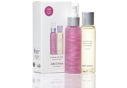  Arcona 白茶洁面蔓越莓爽肤水59ml+59ml图片
