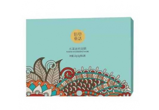 百草童话 水漾滋养面膜10g×12图片