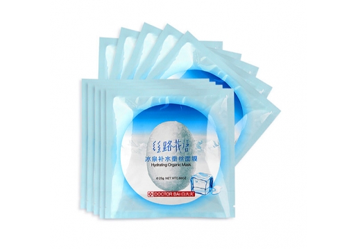白大夫 冰泉补水蚕丝面膜20片图片