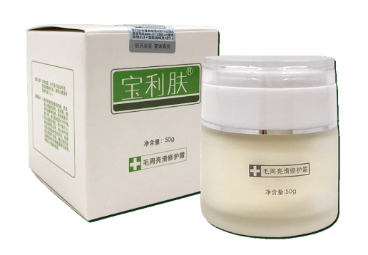 宝利肤 毛周亮滑修护霜50g图片