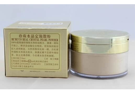 贝贝可 珍珠水晶定妆散粉30ml（4色可选）图片