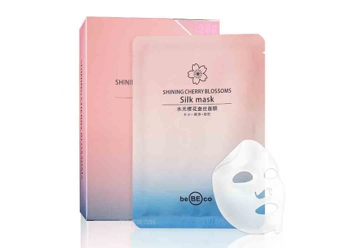 贝贝可 水光樱花蚕丝面膜贴35g*10片装图片