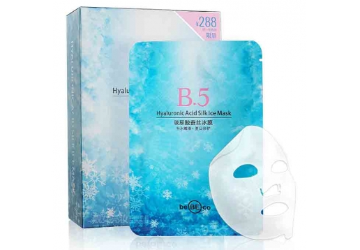 贝贝可 玻尿酸蚕丝冰膜35ml*10片图片