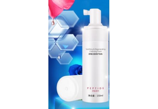 贝美 多肽因子洁面修护泡泡120ml 现：多肽因子舒缓洁面修护泡泡洗面奶150ml图片