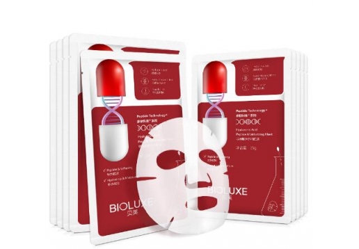 贝美 玻尿酸水润面膜25g*10片/盒图片