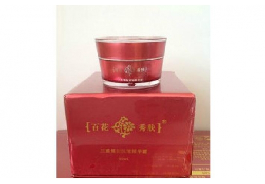 百花秀肤 三重镭射抗皱精华霜50G图片
