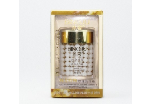 冰菊 纯金植物珍珠补水霜60g图片