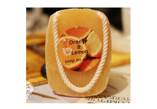 菠丹妮 柳橙柠檬手工皂100g图片