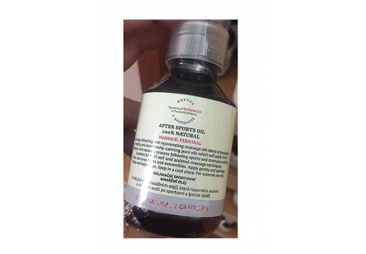 菠丹妮 运动后舒缓紧致按摩油100ml图片
