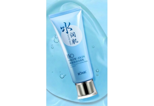 柏美姿 水润肌雪颜保湿洁面乳120ML图片