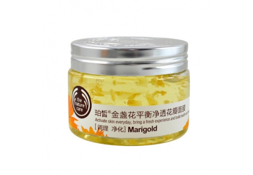 珀皙 金盏花平衡净透花瓣面膜150g图片