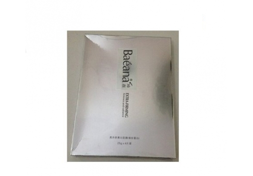 珀颜 高水份美白面膜贴4片装/盒 图片