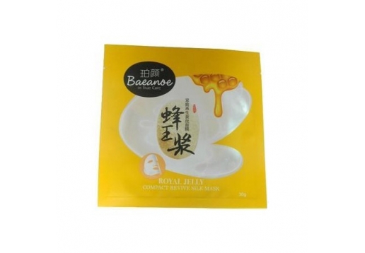 珀颜 蜂王浆紧致再生蚕丝面膜30g/片图片