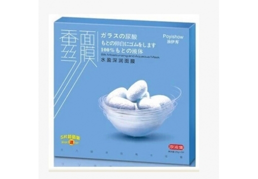泊伊秀 原液级蚕丝水盈深润面膜5片装/蚕丝面膜图片