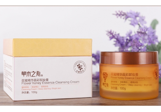 草木之心 花蜜精华晶彩卸妆膏100g图片
