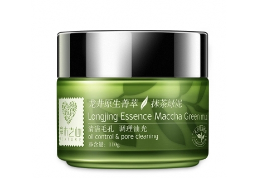 草木之心 龙井原生菁萃抹茶绿泥110g图片