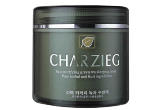 婵姿 净颜唤肤绿茶睡眠面膜100g(免洗)图片