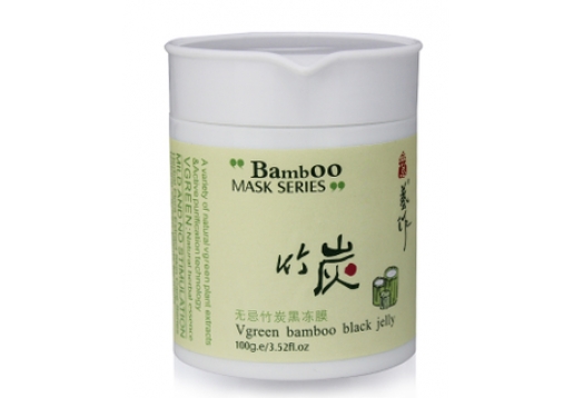 婵姿 竹炭面膜100g（去黑头）图片