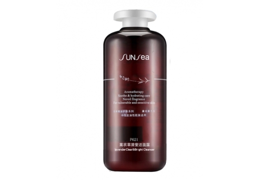 晨诗  薰衣草清莹洁面露500ml图片