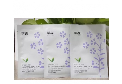 萃森 绿茶控油平衡隐形面膜6片装图片