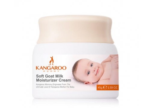 袋鼠妈妈 柔呵羊乳防皴修护霜45g 图片