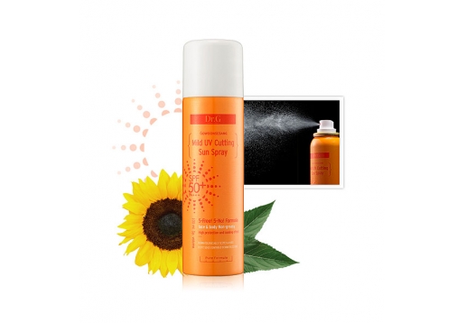 dr.g 清爽防晒喷雾SPF50+ 100ml图片