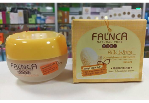 法琳凯 蚕丝蛋白臻颜粉底霜55g图片