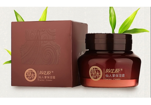 坊生原 仙人掌保湿霜50g图片
