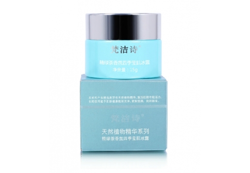 梵洁诗 精绿茶香氛四季莹肌冰露15g图片