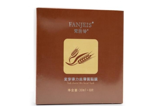梵洁诗 麦芽弹力丝滑面贴膜8片图片