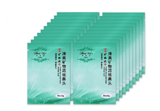 格润丝 清爽矿物泥祛黑头鼻膜15片/盒图片