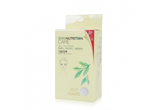 涵美 绿茶三重功效鼻贴膜10片图片