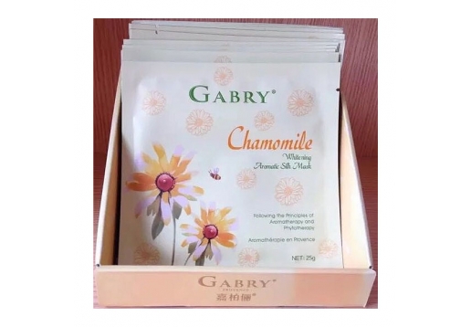 嘉柏俪 快乐洋甘菊舒缓柔白(香薰蚕丝面膜)1片图片