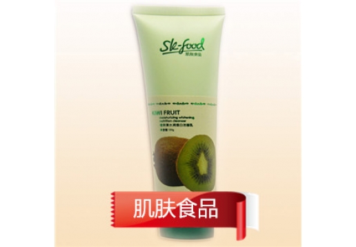 肌肤食品 奇异果水润透亮洁面乳120g图片