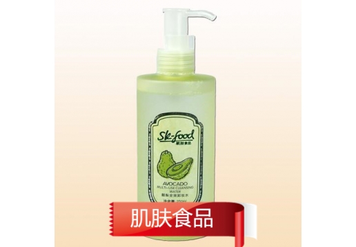 肌肤食品 酪梨多效卸妆水140ml图片
