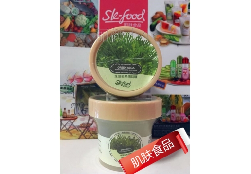 肌肤食品 绿藻去角质啫喱120g图片