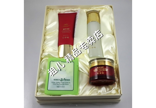 景翔精典祖儿 玫瑰之水水晶保湿补氧精装四件套图片