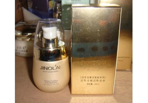 金欧莱 活性金赋活粉底液35ml图片