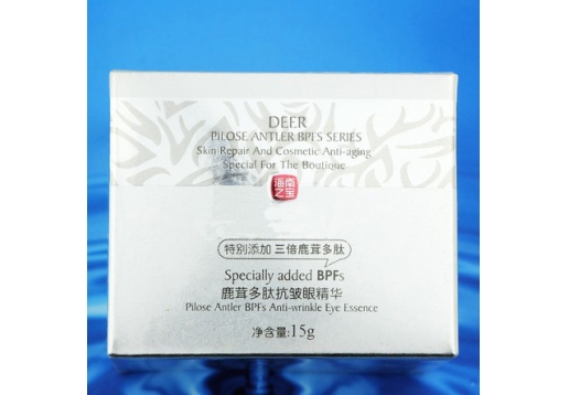 巨鹿堂 鹿茸多肽抗皱眼精华15g图片