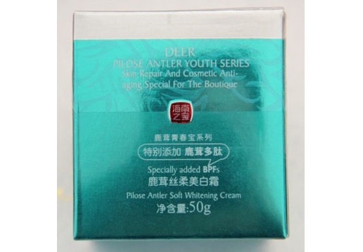 巨鹿堂 鹿茸丝柔美白霜50g图片