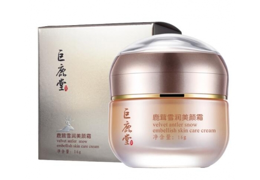 巨鹿堂 鹿茸雪润美颜霜16g新品图片