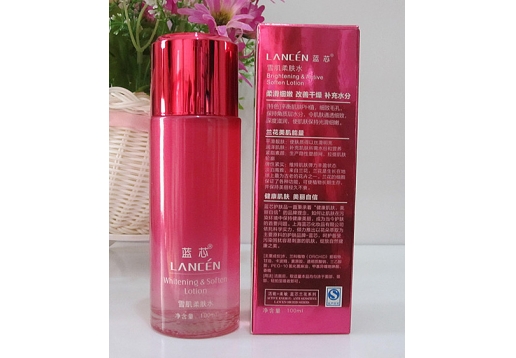 蓝芯化妆品 雪肌柔肤水100ml图片