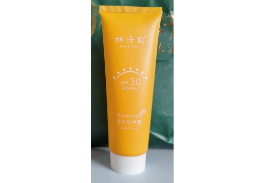 林清轩 荷叶清爽防晒身体防晒霜80g图片